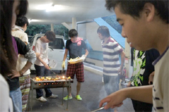 夕食!